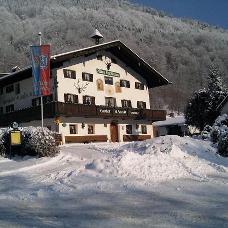 Gasthof Altes Forsthaus Ramsau bei Berchtesgaden Eksteriør bilde